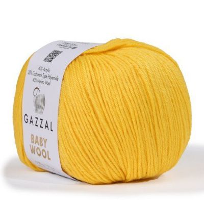 GAZZAL BABY WOOL 812; Состав: 40% Шерсть мериноса, 20% Кашемир ПА, 40% Акрил; 50 г/175 м