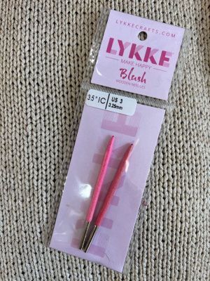 Спицы разъемные, длина 7 см, цвет Blush, № 4.00 